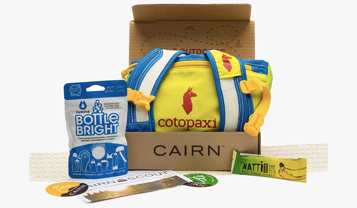 cairn outdoor men's subscription gift boxes