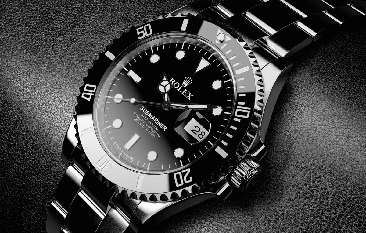 Black-submariner-watch