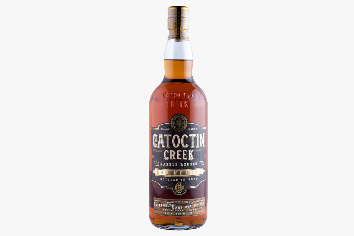 Catoctin Creek Rabble Rouser Rye Bottled-In-Bond Whiskey
