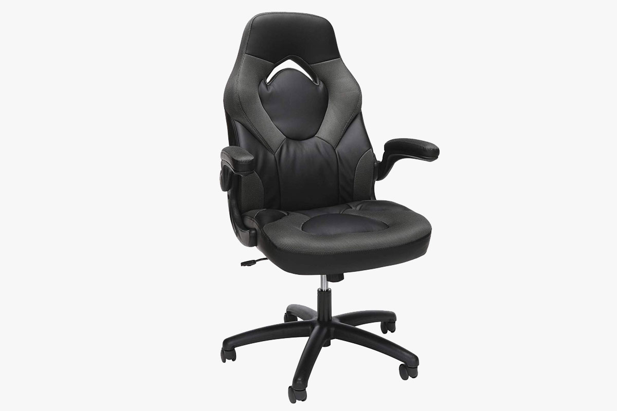 Essentials Racing Style Leather Gaming Chair