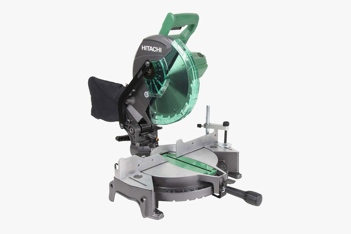 Hitachi C10FCG 15-Amp 10-Inch Single Bevel Compound Miter Saw