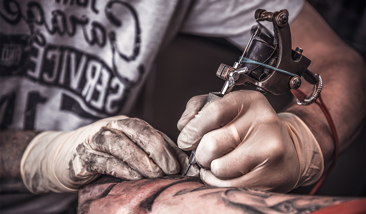 professional tattooer