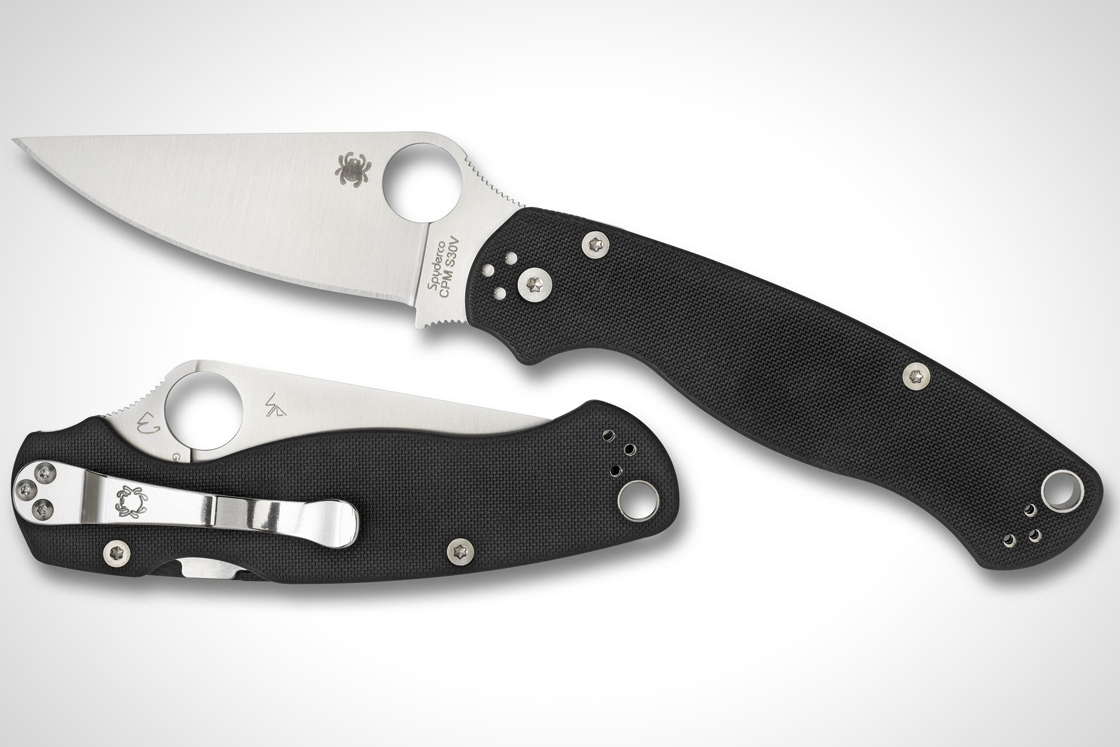 Spyderco Paramilitary 2 pocket knife folder